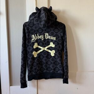 Abbey Dawn horn hoodie